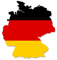 UmrissFlagge Deutschland