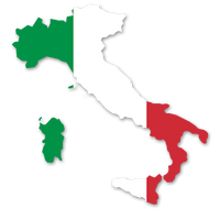 UmrissFlagge Italien